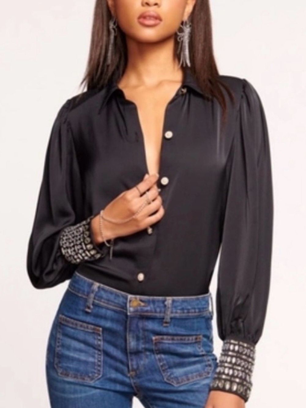 Ramy Brook - Monroe embellished Button down